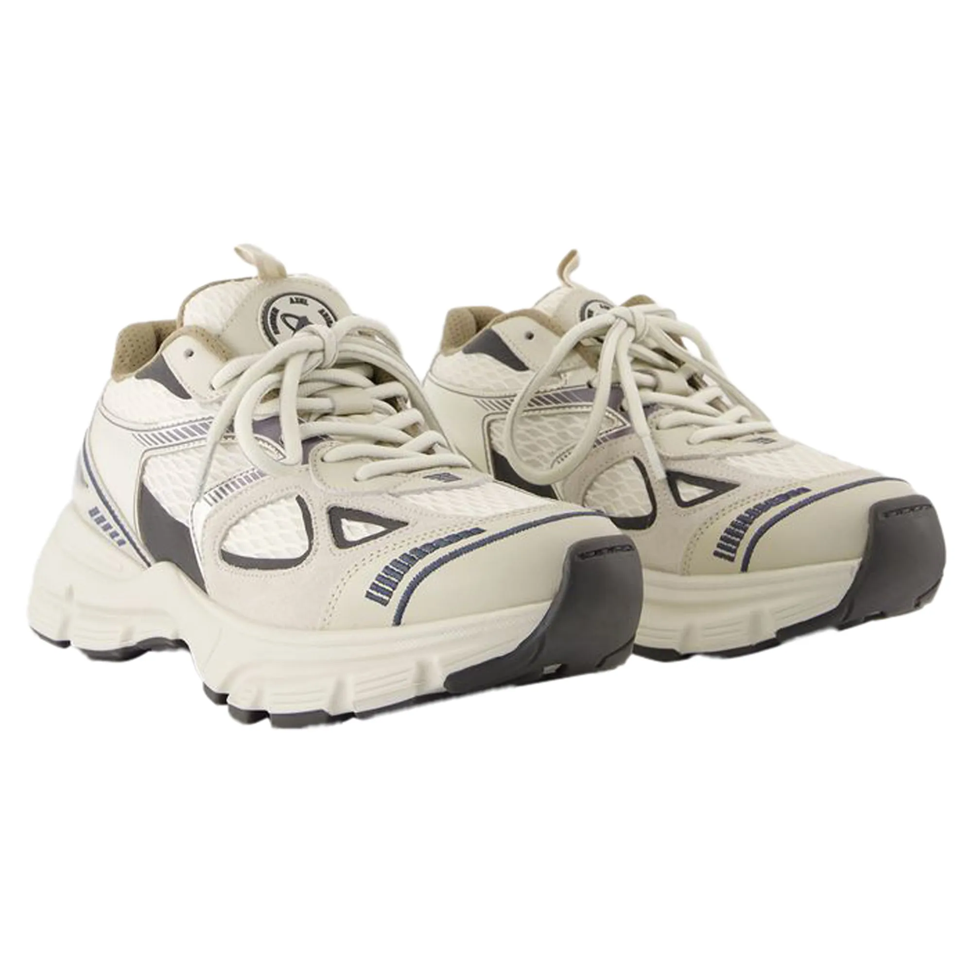 Marathon Sneakers - Axel Arigato - Leather - Beige/Dark Grey